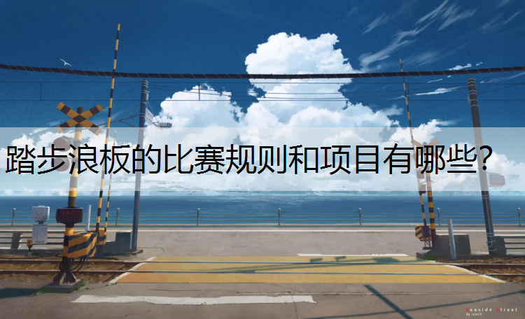 踏步浪板的比赛规则和项目有哪些？