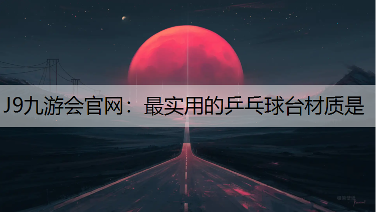 最实用的乒乓球台材质是